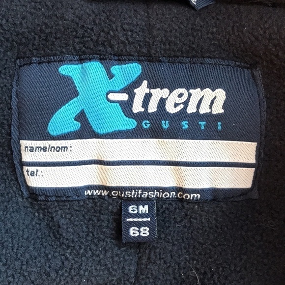 X-Trem Gusti baby snowsuit size 6 month - Picture 4 of 9
